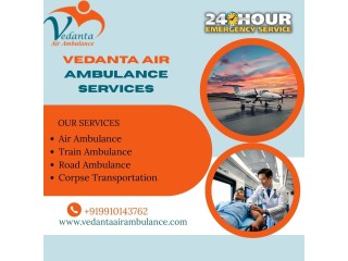 Vedanta Air Ambulance in Mumbai Provides Precise Patient Transfers
