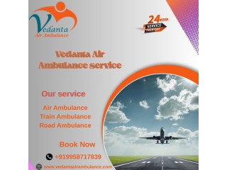 Vedanta Air Ambulance Service in Varanasi Provides Hygienic Services