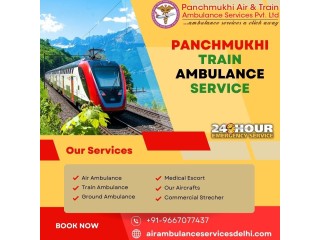 Panchmukhi Hi Tech Train Ambulance in Ranchi- known for its life saving services
