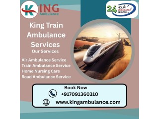 King is doing the essential work for patients in Train Ambulance in Darbhanga