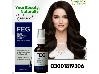 FEG Plus Hair Growth Spray in Multan - Say Goodbye to Hair Fall Naturally - 03001819306