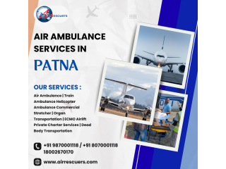 Emergency Air Ambulance Patna | Book Now