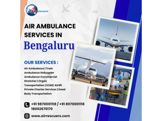 Bengaluru Air Ambulance  Advanced ICU Care Onboard