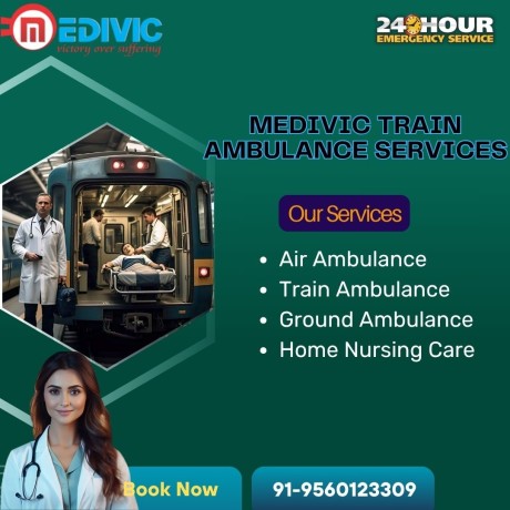 medivic-train-ambulance-in-bangalore-offers-a-significant-transfer-experience-big-0