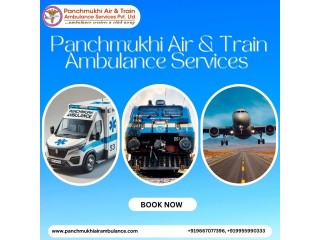 Panchmukhi Train Ambulance Patna to Delhi can keep you stress-free during your Journey
