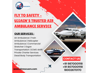 Fly to Safety  Ujjains Trusted Air Ambulance Service