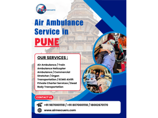 24/7 Fast & Reliable Air Ambulance Services in Pune