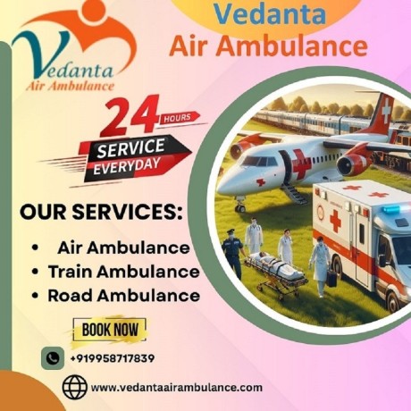 pick-vedanta-air-ambulance-service-in-gorakhpur-with-latest-medical-equipment-at-lowest-rate-big-0