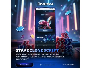 Start a Profitable Online Casino with Stake Clone Script Technology