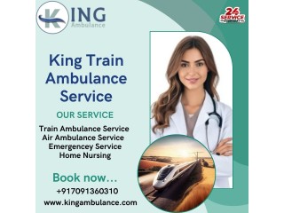 Get fast and quality emergency transfer in Gorakhpur through King Train Ambulance
