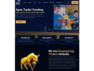 Apextraderfunding. com 90% off sitewide on all evaluations.