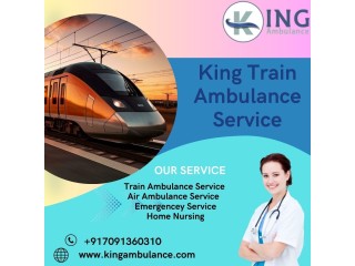 The chances of trouble are minimal by using King Train Ambulance in Jabalpur