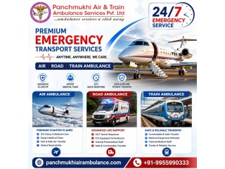 Transfer to the Best Hospital Is Now Possible With Panchmukhi Air and Train Ambulance in Ranchi