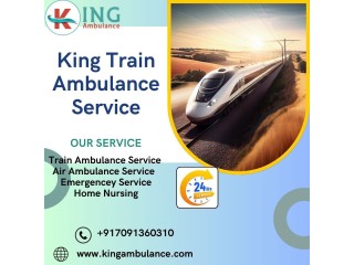 The chances of trouble are minimal by using King Train Ambulance in Indore