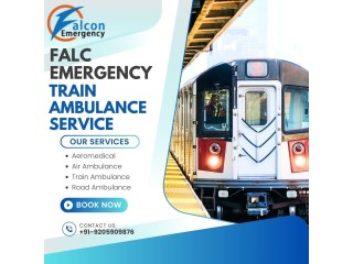 Falc Emergency Offers Clinical Accuracy Delivered on the Train in Ranchi in an Ambulance