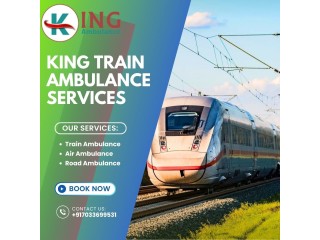 King Train Ambulance provides advanced medical transportation services in Ranchi