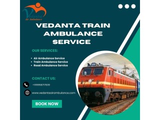 Vedanta makes emergency long distance transportation easier using train ambulance in Varanasi