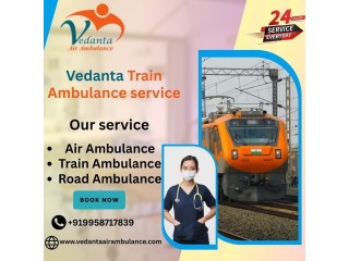 Vedanta ensures that Long Routes are aligned with Healing Needs in Ranchi in a Train Ambulance