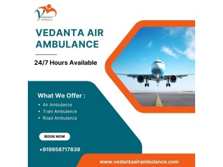 For Risk-free patient transportation, book an Air Ambulance with Medical System from Chennai