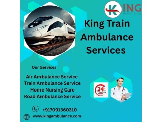 King Offers Careful Transit during Unstable Moments in Delhi with its Train Ambulance