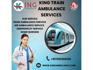 King Provides Strict Supervision during Shifting in Darbhanga in a Train Ambulance