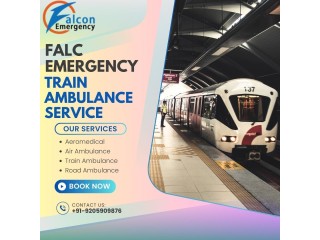 Get a quick shift by the Falc Emergency Train Ambulance in Kolkata