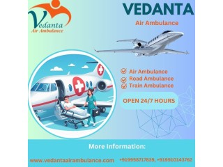 Book a Trustworthy Vedanta Air Ambulance Service in Ranchi with an ICU Facility at Low-rate