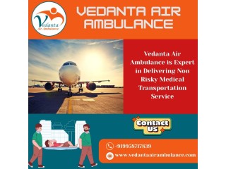 Superb Air Ambulance with Perfect Medical Aid from Mumbai through Vedanta