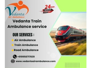 Vedanta ensures that Long Routes are aligned with Healing Needs in Patna in a Train Ambulance