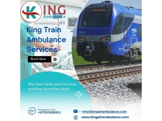 King Train Ambulance Service in Ranchi Offers the Most Dependable Medical Transfers