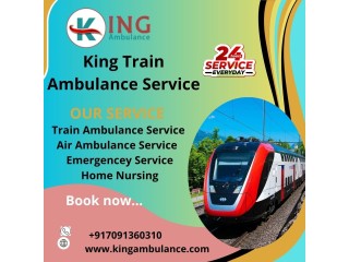 King provides reliable rides for health-based transportation in Chennai in its train ambulance