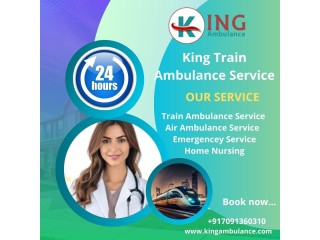 Don't make any mistakes while shifting to Siliguri in King Train Ambulance