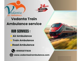 Vedanta Ambulance provides immediate assistance through train-based transit in Ranchi