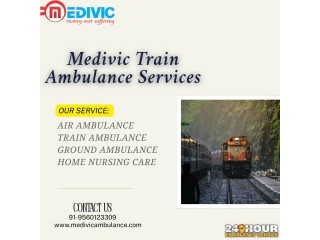 Medivic Train Ambulance Services in Bangalore provide the easiest booking and the lowest cost