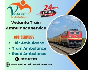Vedanta provides high-efficiency transportation in a train ambulance for critical cases in Kolkata