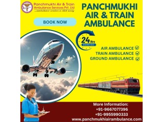 Take Panchmukhi Air Ambulance in Patna  Use Anytime with Medical Care