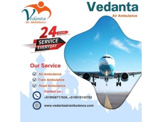Utilise Vedanta Air Ambulance Service in Gorakhpur with a Cutting-edge Medical Kit at a Low-price