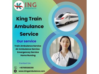 King Offers Proactive Mobility across Distances in Jabalpur in a Train Ambulance
