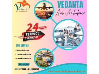 With ICU Facilities, Travel via Vedanta Air Ambulance Service in Varanasi without Any Difficulties