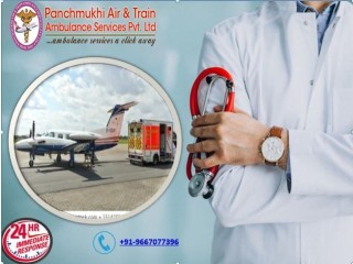 Find at the Noticeable Fare  Panchmukhi Air Ambulance Bhopal