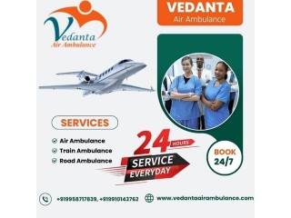 Patients who are Too Critical Must Opt for Vedanta Air Ambulance Service in Dibrugarh for Medical Transportation