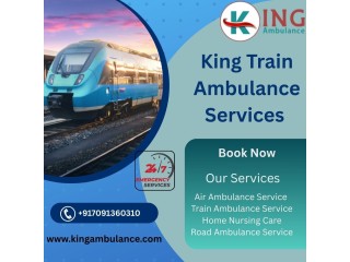 King Train Ambulance Service in Delhi mobilize patients with clinical precision