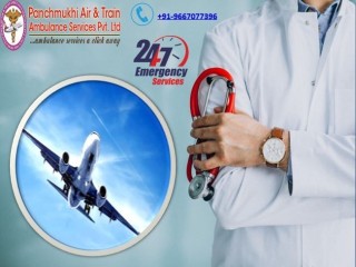 Now Avail of Highly Developed Panchmukhi Air Ambulance Raipur
