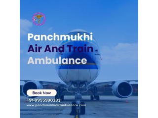 Panchmukhi Air Ambulance Dibrugarh with Imperious Medical Equipment