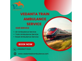 Get the state-of-the-art Vedanta Train Ambulance Services in Bhopal