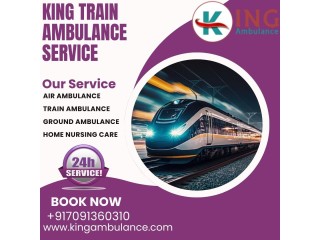 King Train Ambulance transfer the patient better care in Guwahati