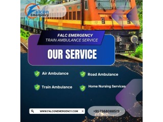 For a harmless and efficient patient shift, choose Falc Emergency Train Ambulance Services in Chennai