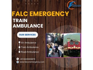 In a train ambulance in Hyderabad, Falc Emergency ensures that patients are kept under control.