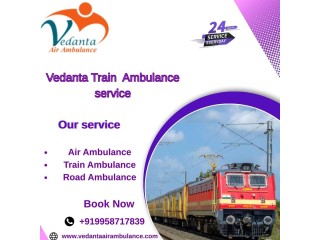 Vedanta Ambulance Train in Guwahati provides very easy and modern facilities for travel