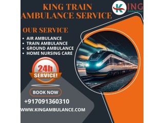 King Train Ambulance service in Patna Offers 24/7 medical advice